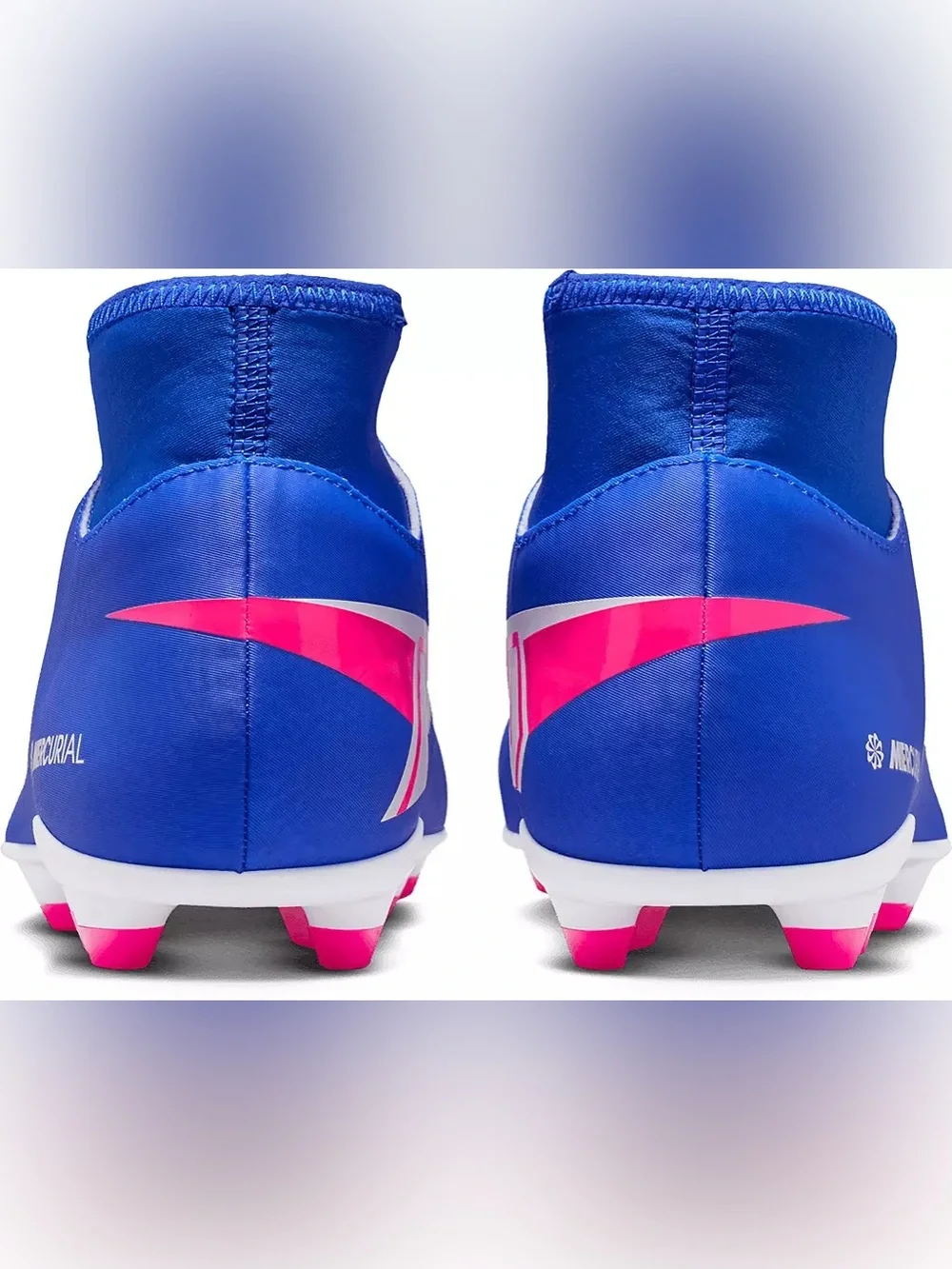 NEW Nike Mercurial Superfly 10 Club FG/MG Soccer Cleats Racer Blue M 6.5 W 8